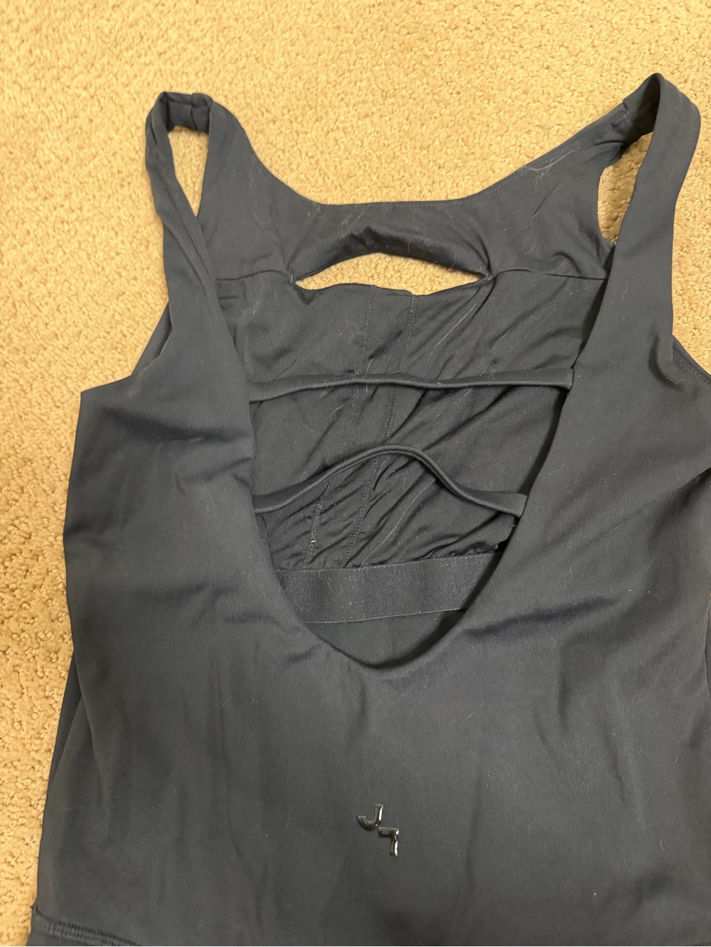 JoyLab Women’s One-Piece Black Athletic Romper - Picture 7 of 7